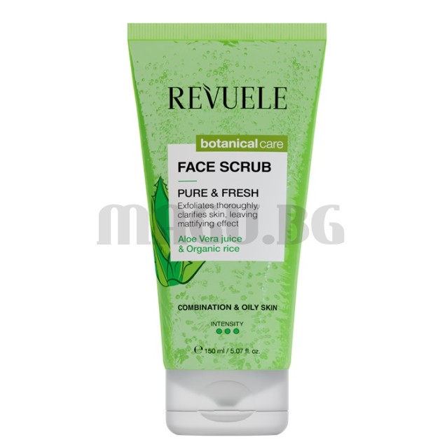 Revuele Botanical Care Pure & Fresh скраб за лице 150мл.