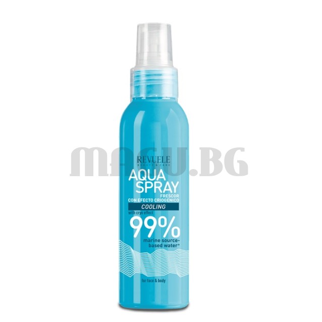 Revuele Aqua охлаждащ спрей за лице и тяло 200мл.