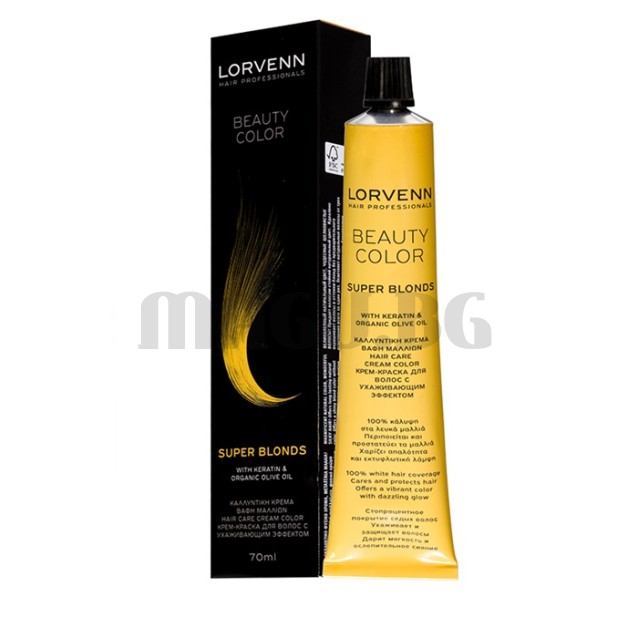 Lorvenn Beauty Color Super Blonds боя за коса 70мл.