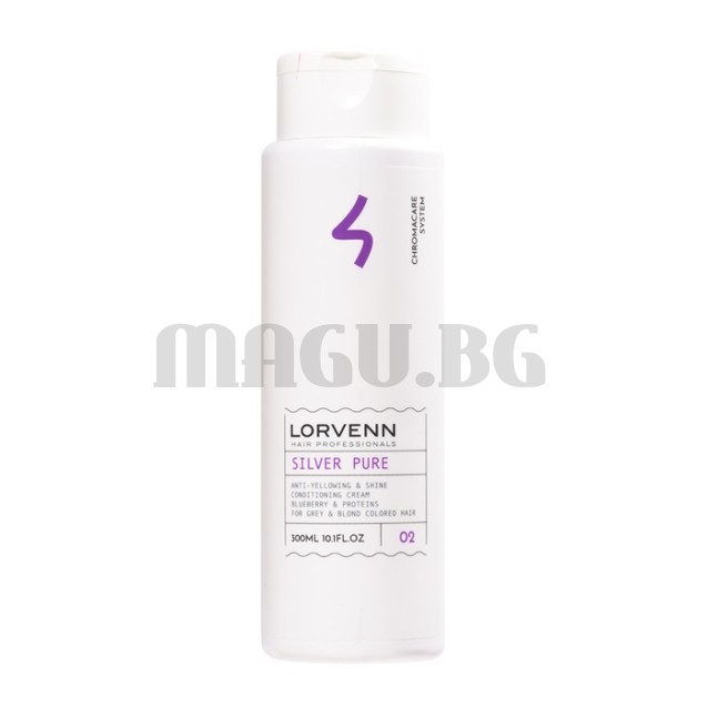 Lorvenn Chromacare System Silver Pure балсам за коса 300мл.