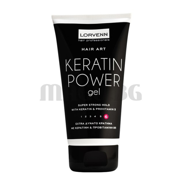 Lorvenn Hair Art Keratin Power гел за коса 150мл.