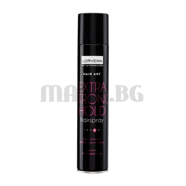 Lorvenn Hair Art Extra Strong Hold лак за коса 400мл.