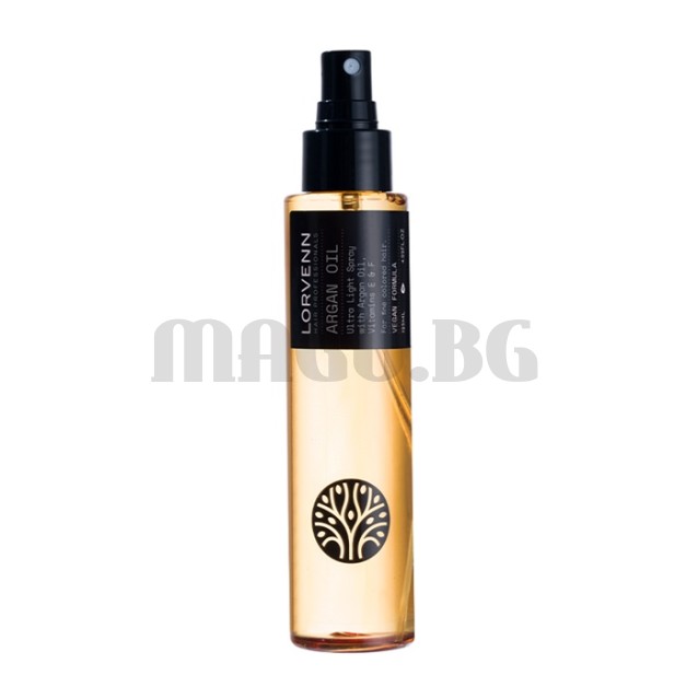 Lorvenn Argan Oil Ultra Light Spray масло за коса 125мл.