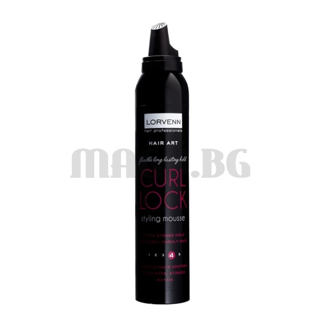 Lorvenn Hair Art Curl Lock пяна за коса 200мл.
