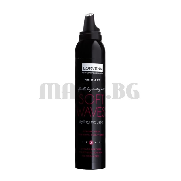 Lorvenn Hair Art Soft Waves пяна за коса 200мл.
