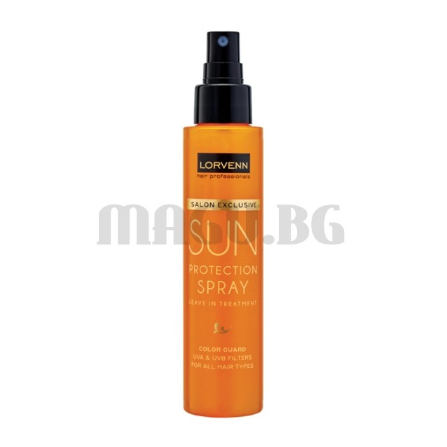 Lorvenn Salon Exclusive Sun слънцезащитен спрей за коса 120мл.