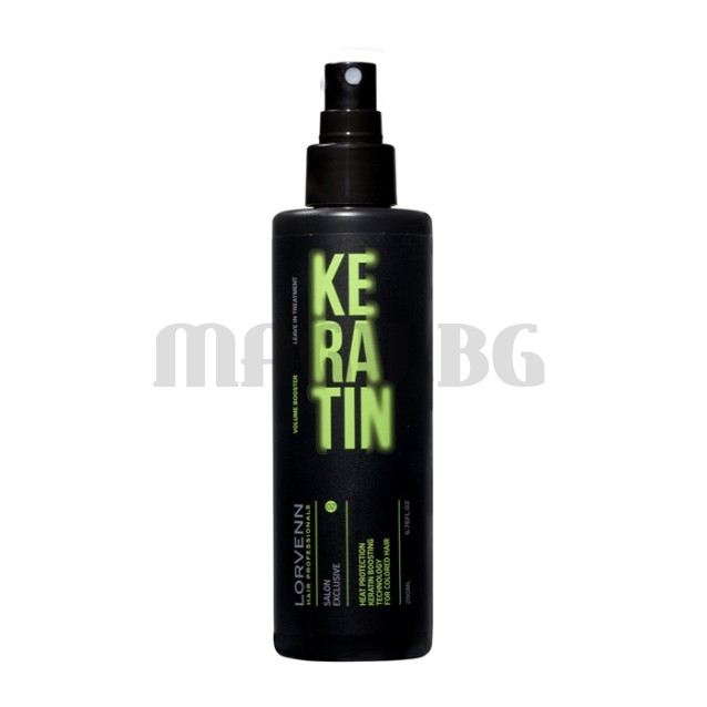 Lorvenn Salon Exclusive Keratin Volume Booster спрей за коса 200мл.
