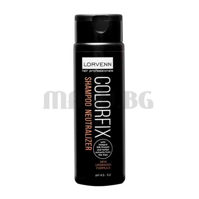 Lorvenn ColorFix неутрализиращ шампоан за коса 200мл.