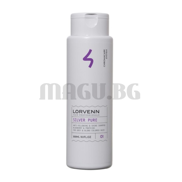 Lorvenn Chromacare System Silver Pure шампоан за коса 300мл.