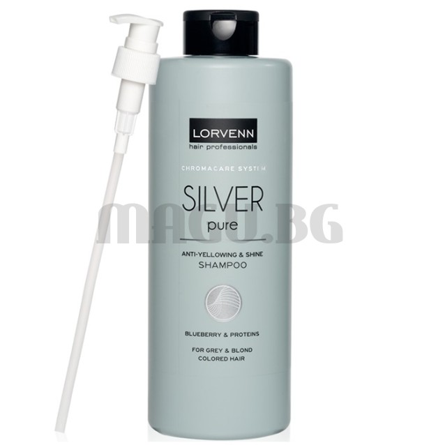 Lorvenn Chromacare System Silver Pure шампоан за коса 1000мл.
