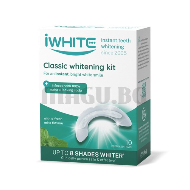 IWhite CLassic избелващи гел-шини с незабавно действие 10 бр.
