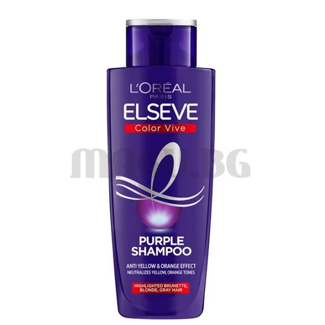 Elseve Color Vive Purple шампоан за коса с анти-жълт ефект 200мл.