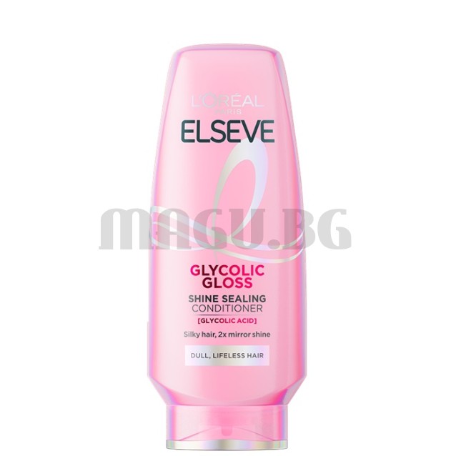 Elseve Glycolic Gloss балсам за безжизнена коса без блясък 200мл.