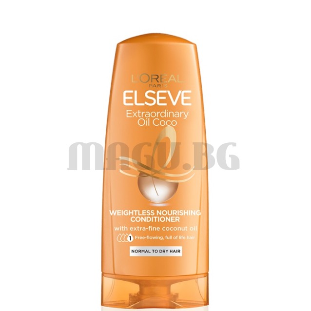Elseve Extraordinary Oil Coco балсам за нормална към суха коса 200мл.