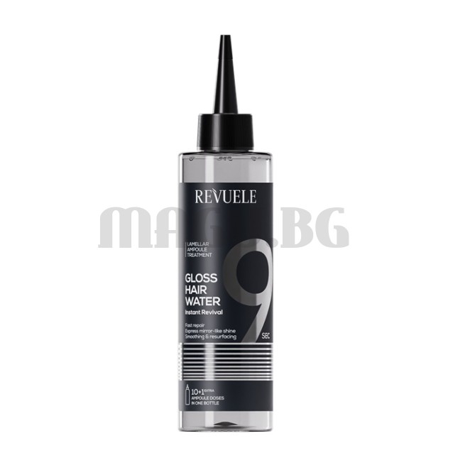 Revuele Gloss Hair Water Instant Revival течна грижа за увредена коса 220мл.