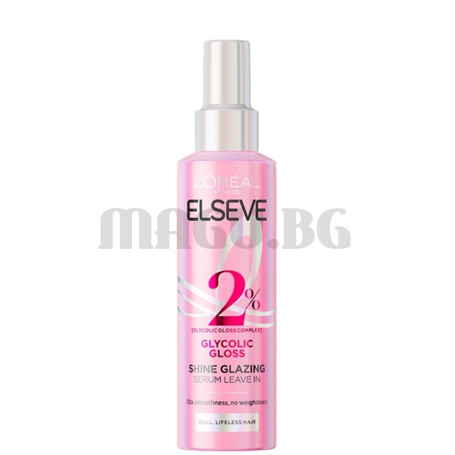 Elseve Glycolic Gloss серум спрей за безжизнена коса без блясък 150мл.