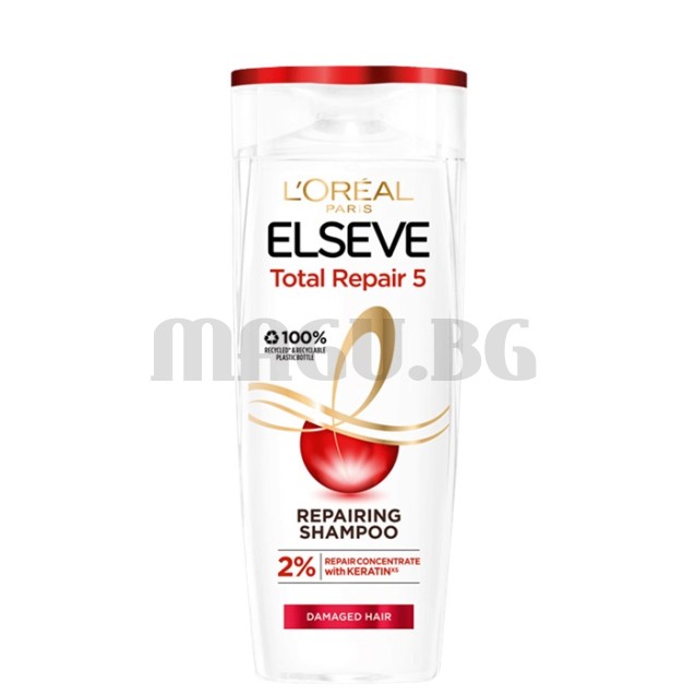 Elseve Total Repair 5 възстановяващ шампоан за увредена коса 250мл.