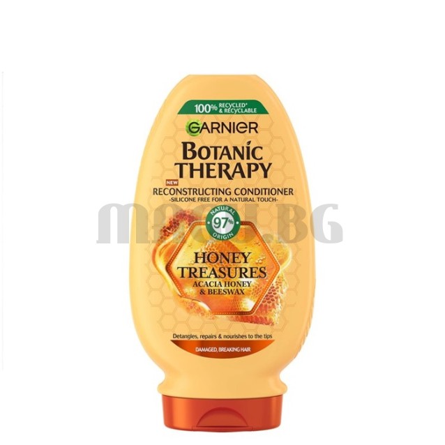 Botanic Therapy Honey Treasures балсам за увредена, склонна към накъсване коса 200мл.