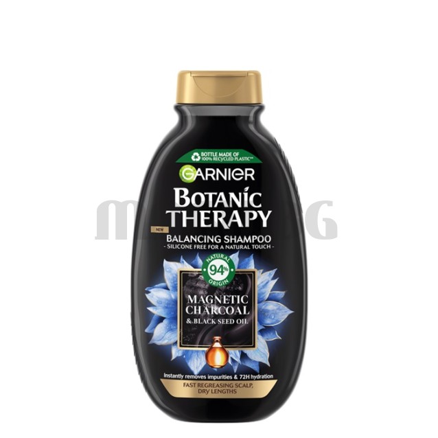 Botanic Therapy Magnetic Charcoal шампоан за коса с мазни корени и сухи краища 250мл.