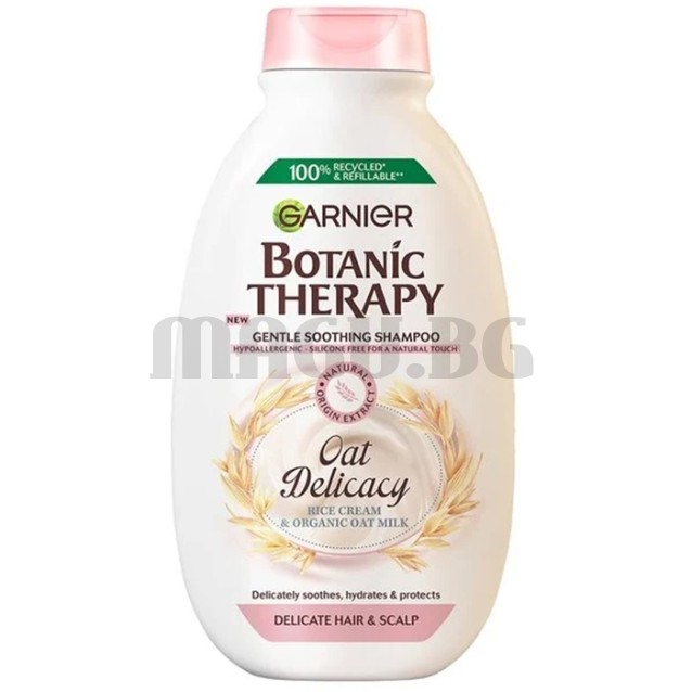 Botanic Therapy Oat Delicacy шампоан за деликатна коса и скалп 400мл.