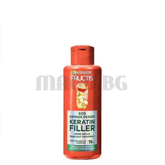 Fructis SOS Damage Eraser Keratin Filler грижа за увредена коса 200мл.