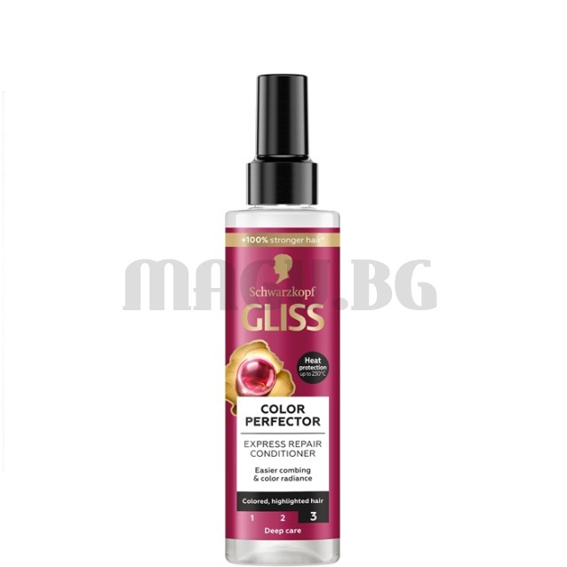 Gliss Color Perfector спрей-балсам за боядисана коса 200мл.