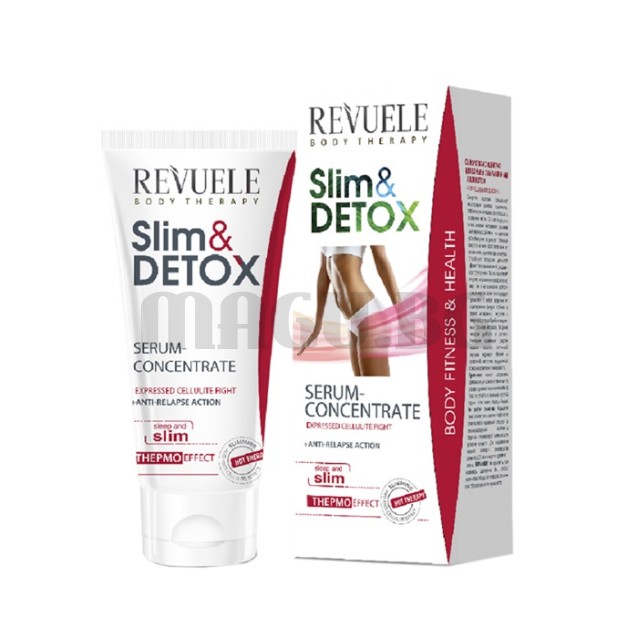 Revuele Slim & Detox концентриран серум със загряващ ефект против целулит 200мл.