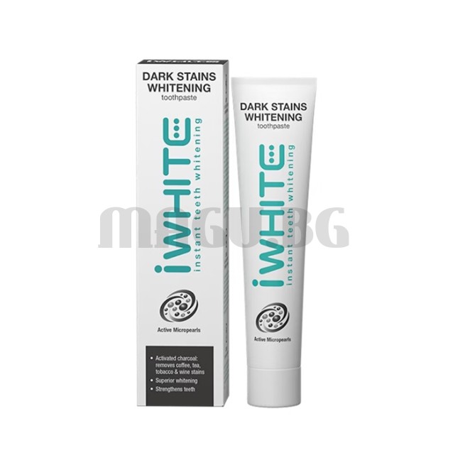 IWhite Dark Stains паста за зъби 75мл.