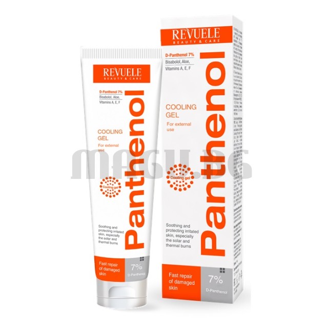 Revuele Panthenol охлаждащ гел при изгаряне 75мл.