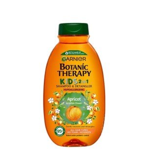 Botanic Therapy Kids Apricot & Cotton Flower 2 в 1 детски шампоан за коса 250мл.