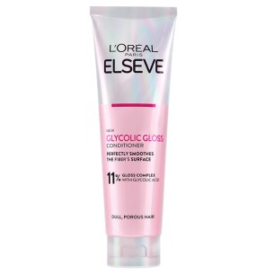 Elseve Glycolic Gloss балсам за заглаждане и блясък на безжизнена коса 150мл.