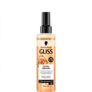 Gliss Total Repair спрей-балсам за суха, увредена коса 200мл.