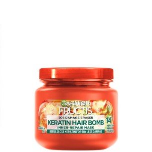 Fructis SOS Damage Eraser Keratin маска за увредена коса 320мл.
