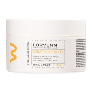 Lorvenn Chromacare System Keratin Vitality маска за коса 500мл.