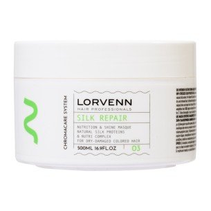 Lorvenn Chromacare System Silk Repair маска за коса 500мл.
