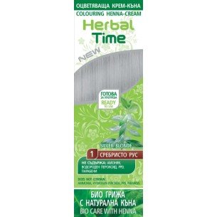Herbal Time оцветяваща крем-къна за коса 75мл.