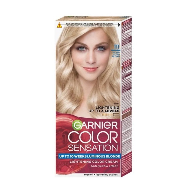 Garnier Color Sensation изсветляваща боя за коса