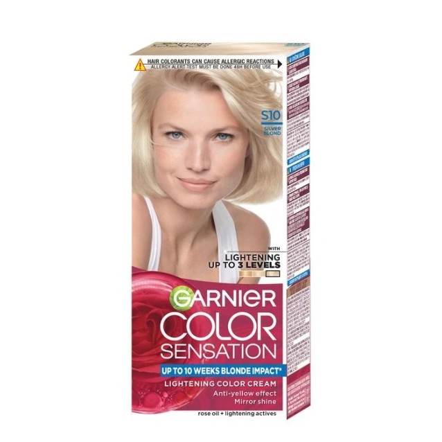 Garnier Color Sensation изсветляваща боя за коса