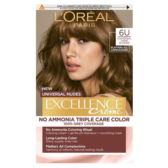 L'Oreal Excellence Universal Nudes боя за коса