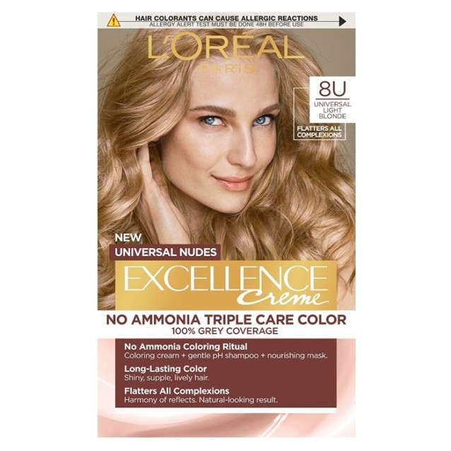 L'Oreal Excellence Universal Nudes боя за коса
