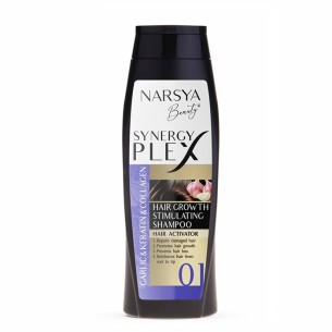 Narsya Beauty Synergy Plex шампоан за коса с Чесън, Кератин и Колаген 450мл.