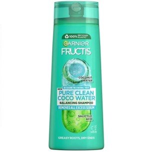 Fructis Pure Clean Coco Water шампоан за коса с мазни корени и сухи краища 400мл.