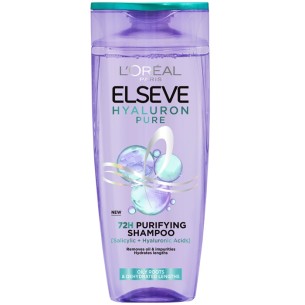Elseve Hyaluron Pure шампоан за дехидратирана коса с мазни корени 400мл.