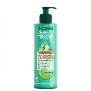 Fructis Grow Strong Niacinamide 10 в 1 крем против косопад за слаба коса 400мл.