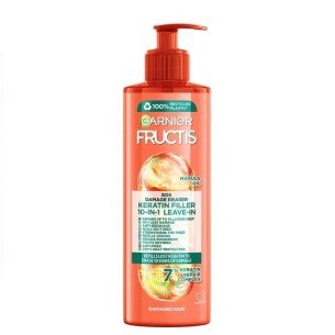 Fructis SOS Damage Eraser Keratin Filler 10 в 1 крем за увредена коса 400мл.