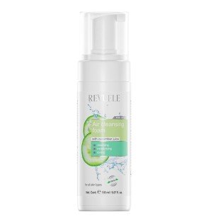 Revuele Pure Effect почистваща пяна за лице със сок краставица 150мл.