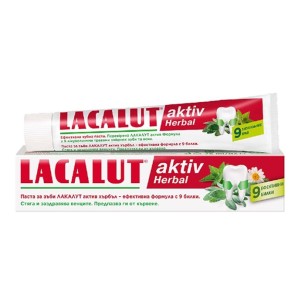 Lacalut Aktiv Herbal паста за зъби 75мл.