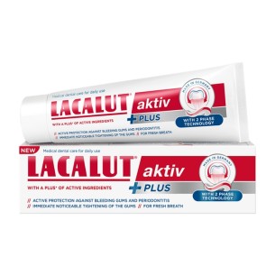 Lacalut Aktiv Plus паста за зъби 75мл.