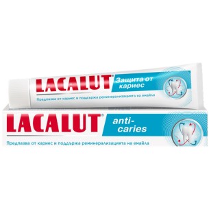 Lacalut Anti-Caries паста за зъби 75мл.