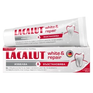 Lacalut White & Repair паста за зъби 75мл.